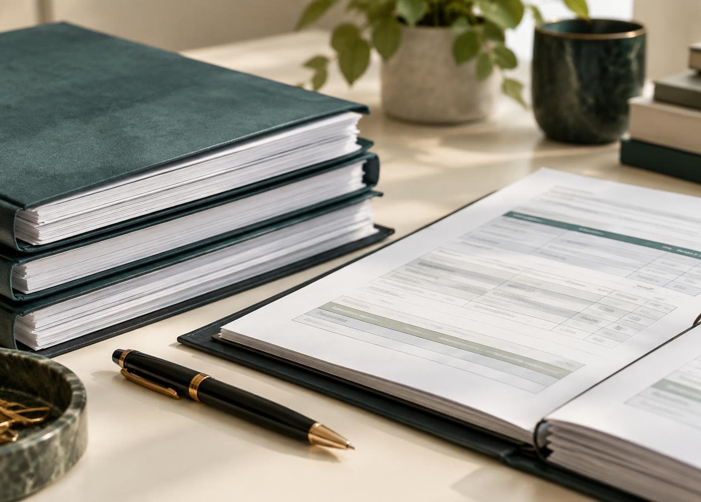 Governance documentation and a control register prepared for review